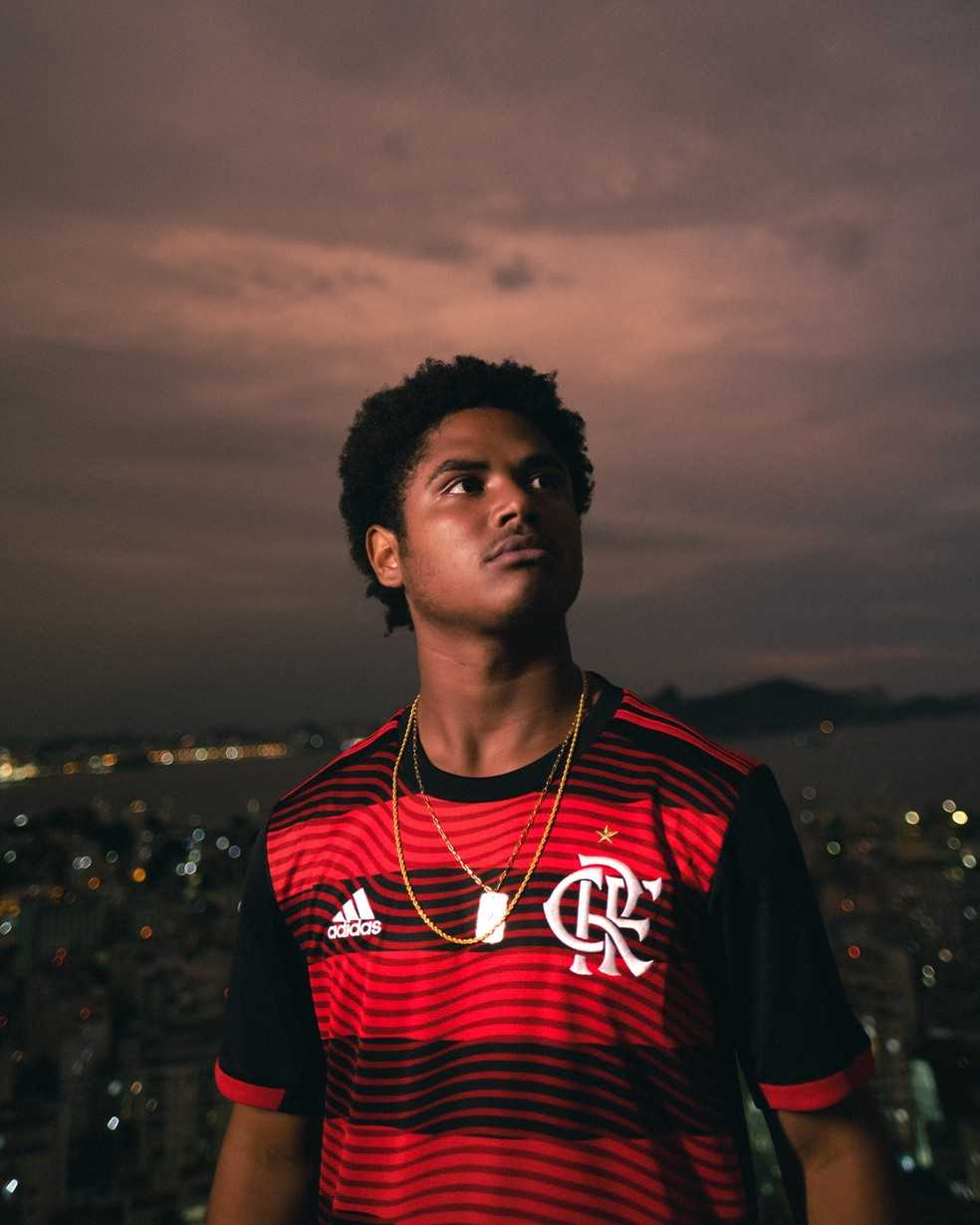Nova camisa do Flamengo para 2022. (Foto: Reprodução/Instagram)