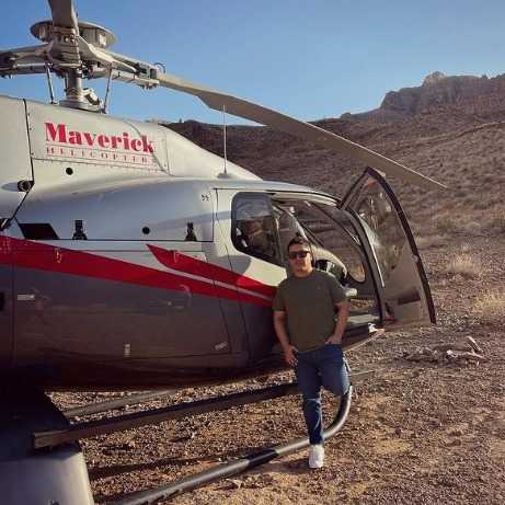 Jorge Garcia no Grand Canyon (Foto: Reprodução/Divulgação) Lorena Bueri