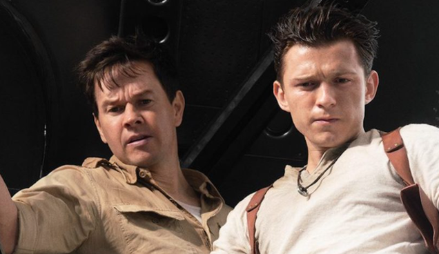 Mark Wahlberg motivou Tom Holland a pegar mais pesado nos treinos para “/Uncharted”/
