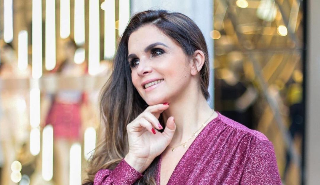 Luiza Ambiel da entrevista à Leo Dias