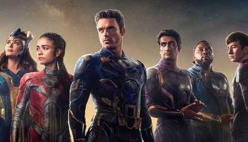 Eternos: bastidores revelam detalhes de Harry Styles