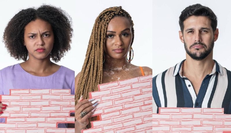BBB22: Após Douglas vencer Bate e Volta, Jessilane, Natalia e Rodrigo são os emparedados da semana