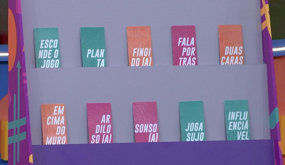 BBB22: Confira como foi a dinâmica do Jogo da Discórdia e o posicionamento de cada brother