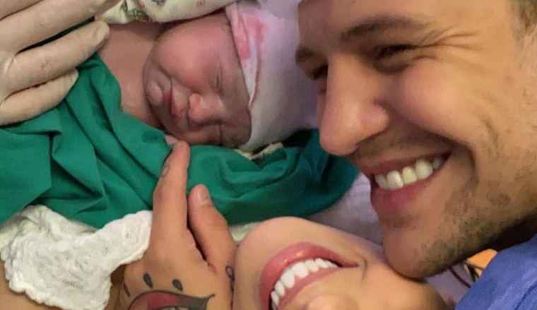 Nasce o segundo filho de Saulo e Gabi Brandt