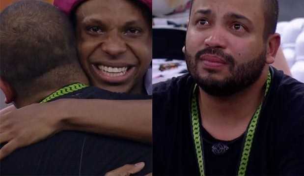 BBB21: Lucas Penteado e Projota se emocionam “Salvou minha vida”