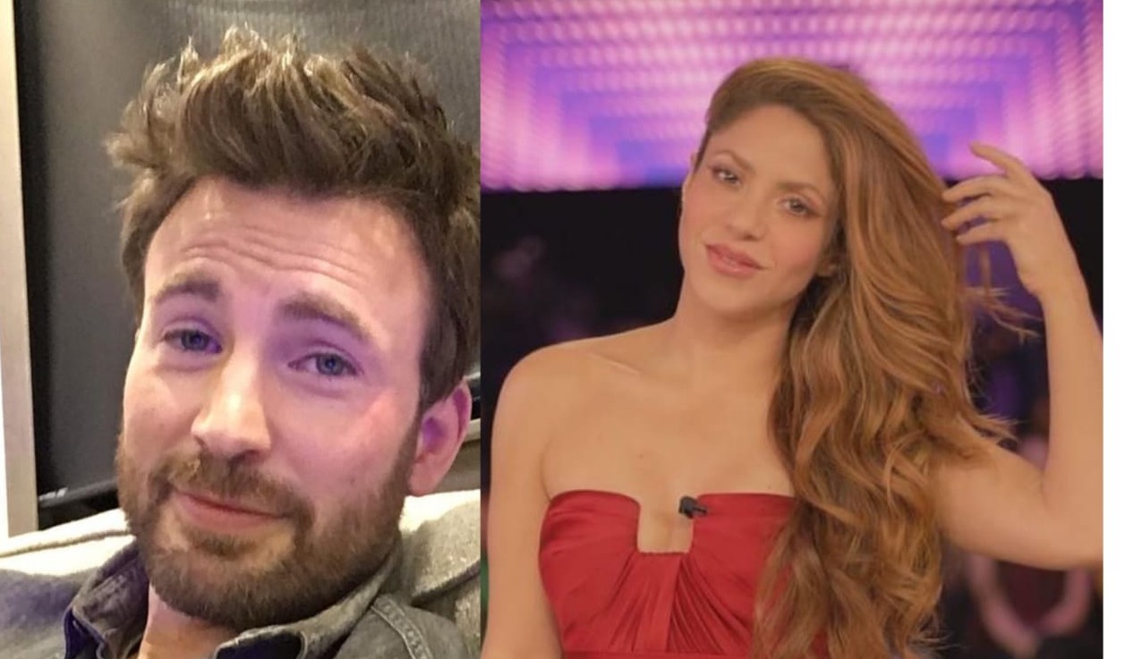 Internautas apontam possível affair entre Chris Evans e Shakira
