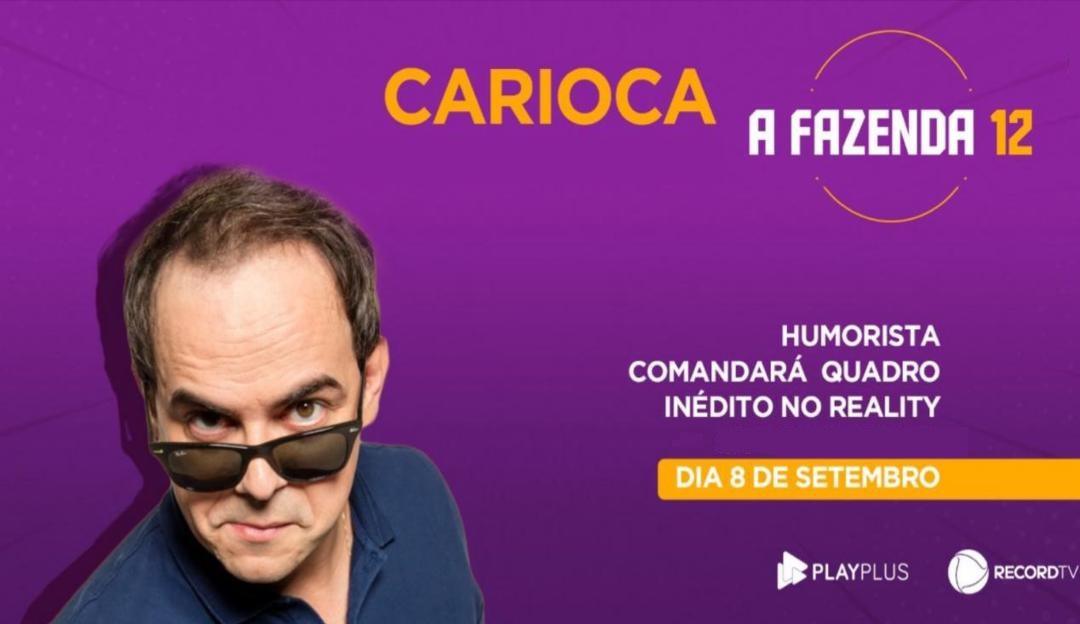 A fazenda 12: O Carioca presente todas as quintas no Sofá Fazenda