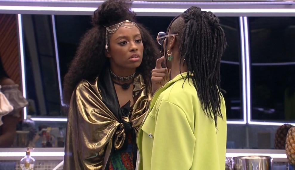 BBB 21: Karol e Lumena criticam Carla: “/Tem que fazer terapia urgente