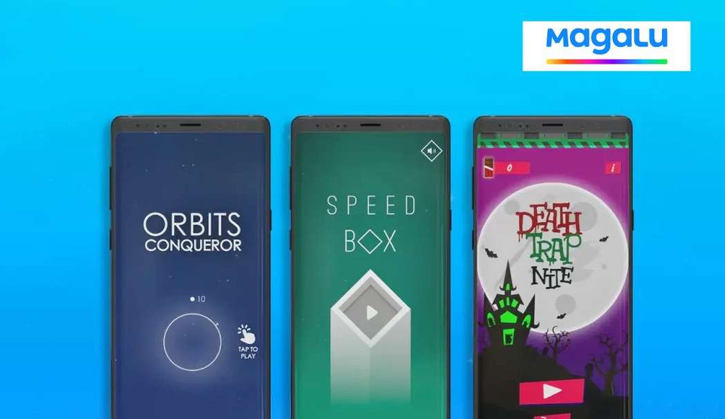 Magalu entra no universo dos games com três novos jogos para celulares