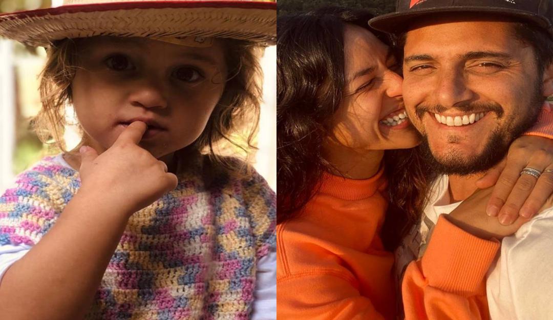 Bruno Gissoni, Yanna Lavigne e a pequena Madalena repousam em chalé no sul de Minas