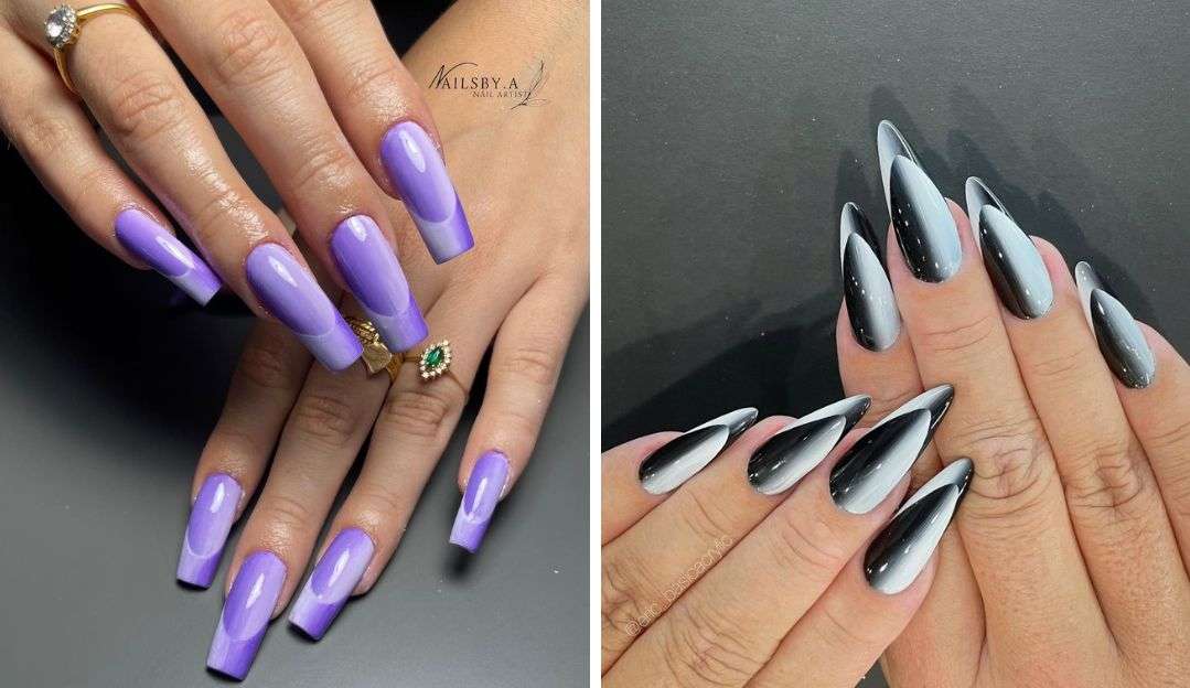 Técnica de nail art com ilusão de ótica se torna tendência