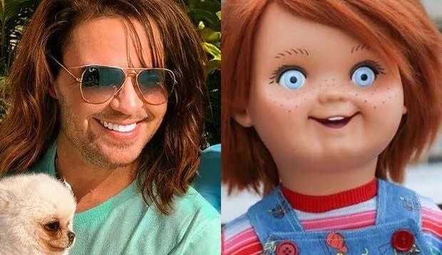 Eduardo Costa muda visual, vira meme e é comparado até com Chucky