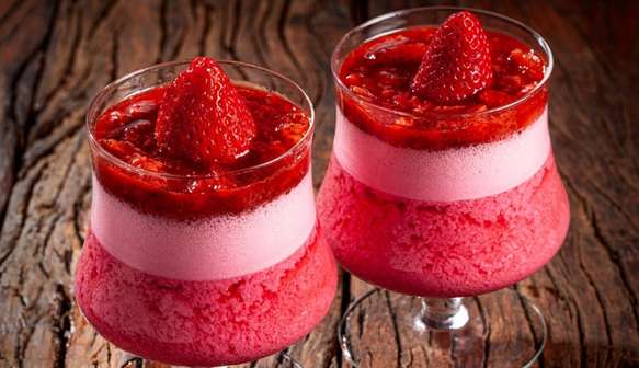 Dia do Diabetes: confira a receita de Mousse de Morango Diet da Água Doce