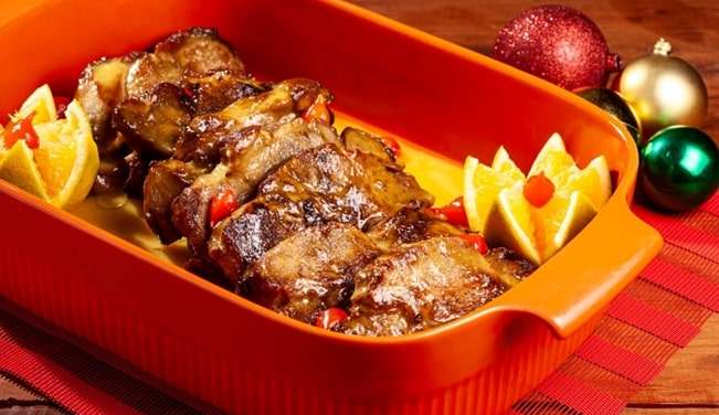 Veja receita de lombo Suíno ao Molho de Laranja para a ceia de Natal