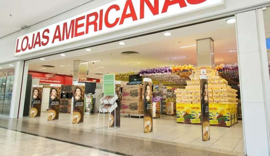Ações da Americanas caem 94%
