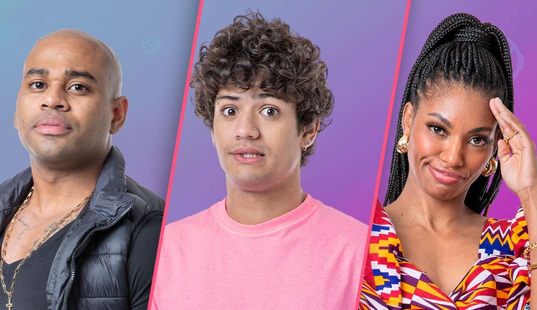 Gabriel Santana, Tina e Cezar Black formam o Paredão do BBB 23