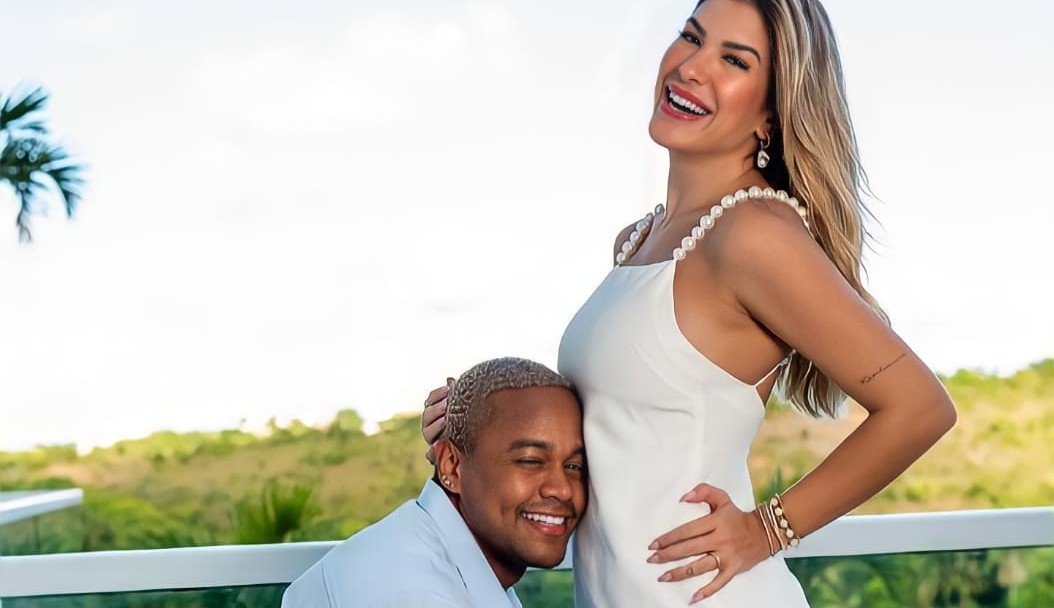 Léo Santana diz que Lore Improta está ainda mais linda grávida