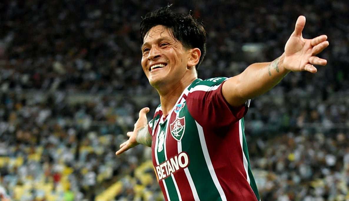 Germán Cano comemora golaço e revela maior sonho para 2023