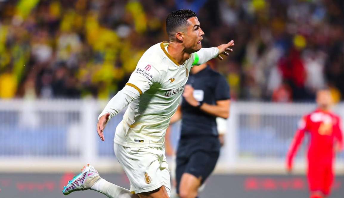 Cristiano Ronaldo é eleito o melhor jogador do campeonato saudita em fevereiro