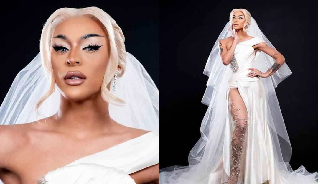 Pabllo Vittar revela o mistério por trás das fotos de noiva
