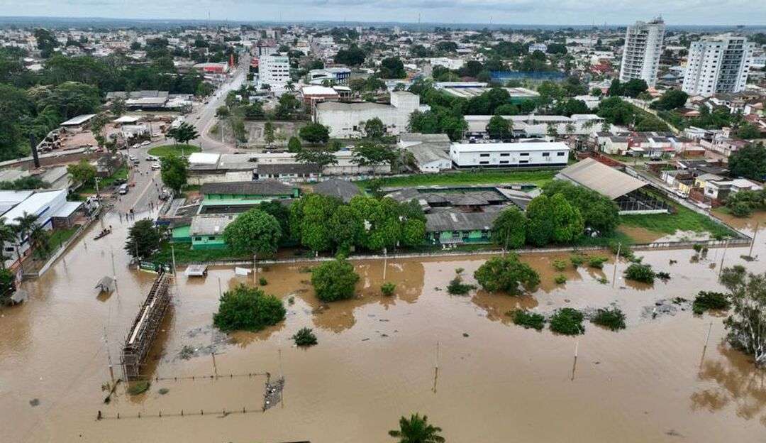 Acre convive com alagações devido a alto volume de chuvas no estado