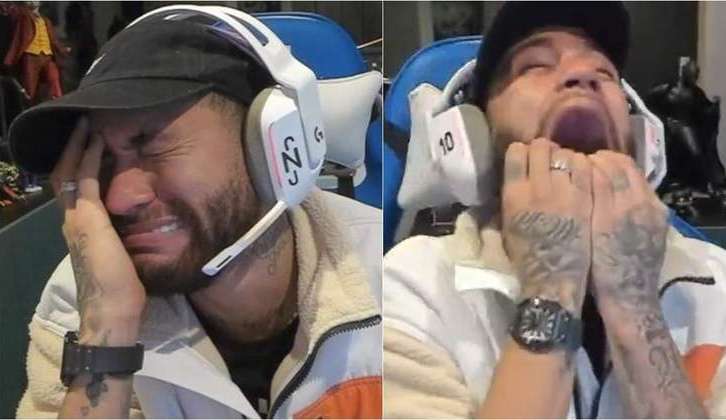 Neymar perde quantia milionária em site de apostas e “chora” durante live