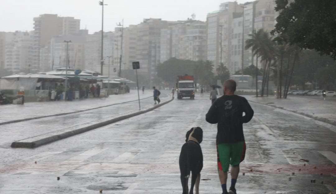 Rio de Janeiro em alerta por causa das chuvas