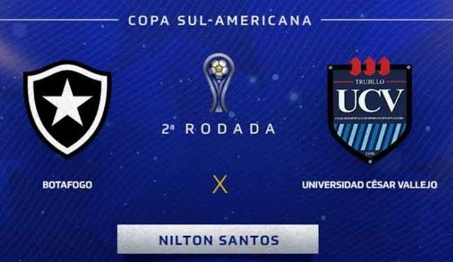 Sul-americana: Botafogo goleia César Vallejo no Nilton Santos