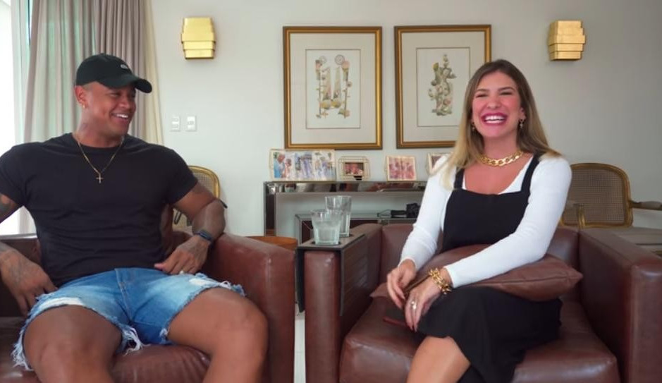 Lore Improta brinca de ‘Eu Nunca’ com Léo Santana e tem revelações quentes