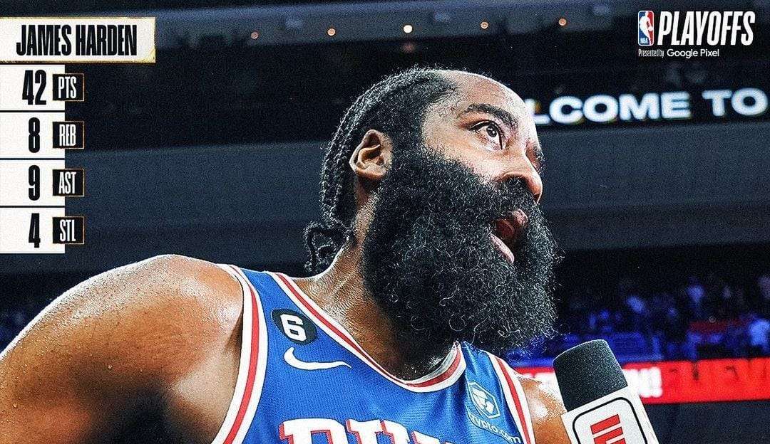 James Harden decide e 76ers derrota Celtics no jogo 4