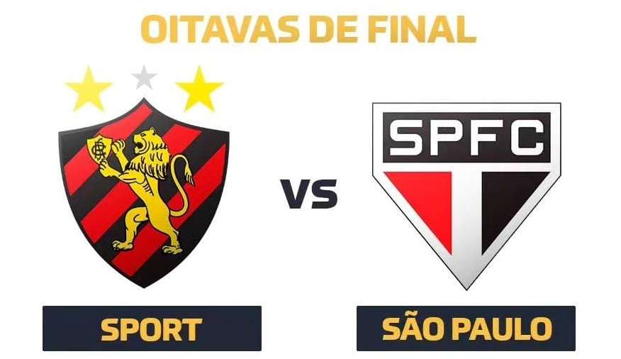 Sport e São Paulo se enfrentam pelas oitavas da Copa do Brasil