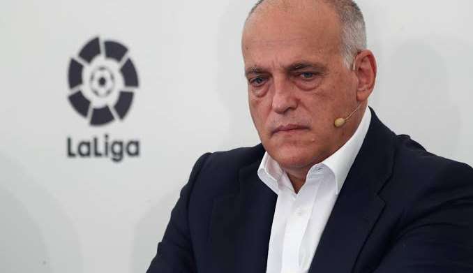 Presidente da La Liga pede desculpas a Vini Júnior após se equivocar nas redes sociais