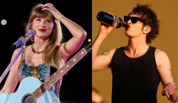 Após término com Taylor Swift, Matty Healy desabafa em show