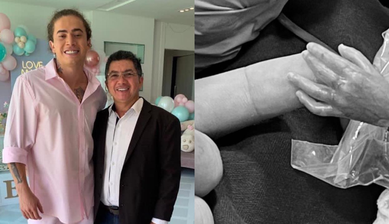 Pai de Whindersson sobre João Miguel: “/Antes de nascer foi tão amado”/