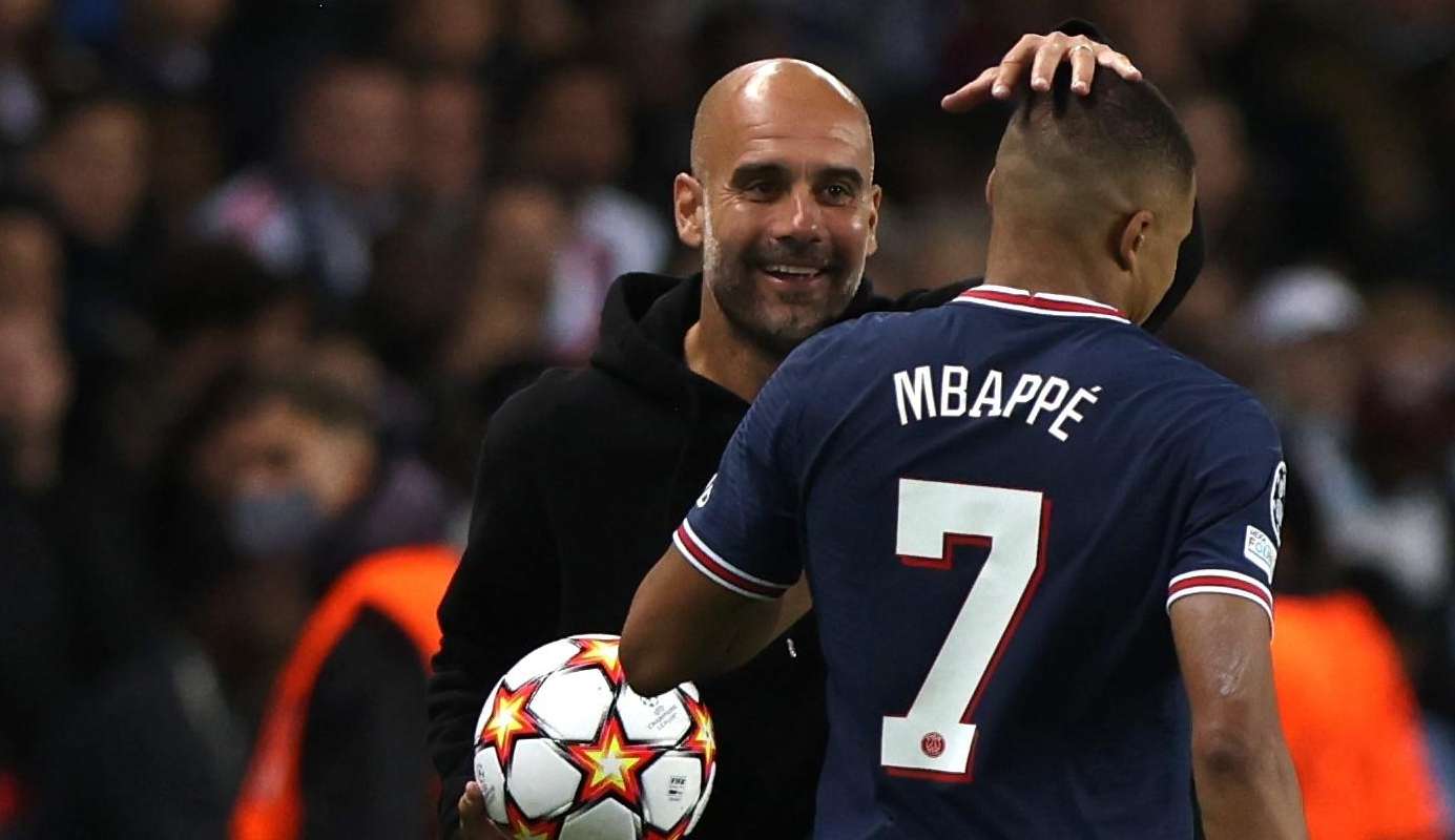 Técnico do Manchester City nega interesse do clube em Mbappé