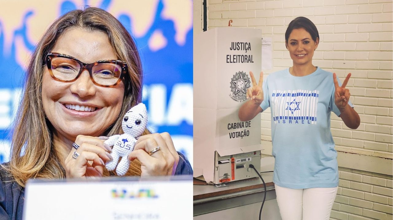 Janja e Michelle Bolsonaro podem atuar nas eleições de 2024 como cabos eleitorais
