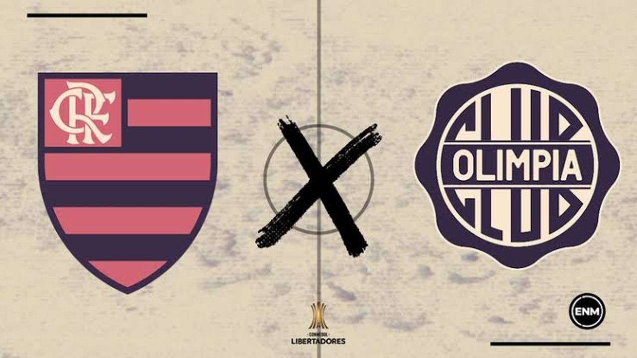 Flamengo enfrenta Olímpia hoje no Maracanã