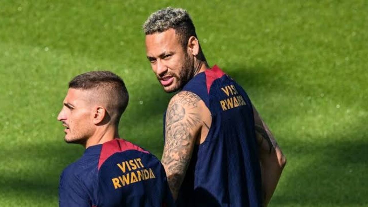 Neymar e Verratti estão de saída do PSG, de acordo com emissora