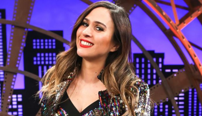 Tata Werneck se emociona em live com atriz que vive Chiquinha no “/Chaves”/