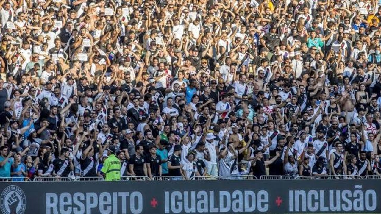 Justiça aceita recurso e a partida entre Vasco e Atlético-MG será no Maracanã