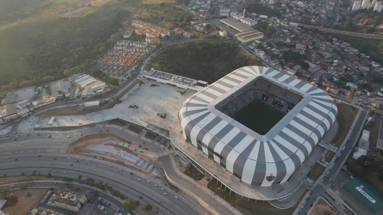 Santos pode estragar o clima de festa do Atlético-MG na inauguração da Arena MRV