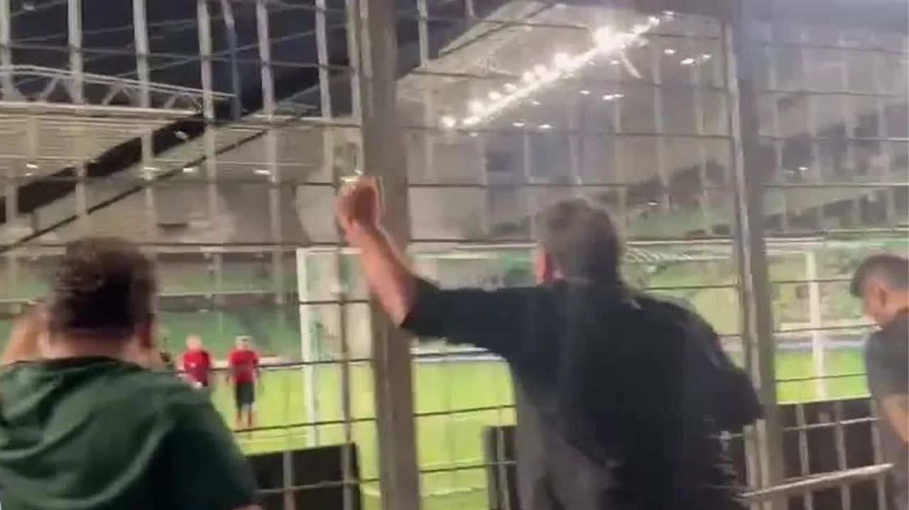 Árbitro explica decisão de expulsar Maidana e relata ter sofrido ofensas pela equipe do América-MG.