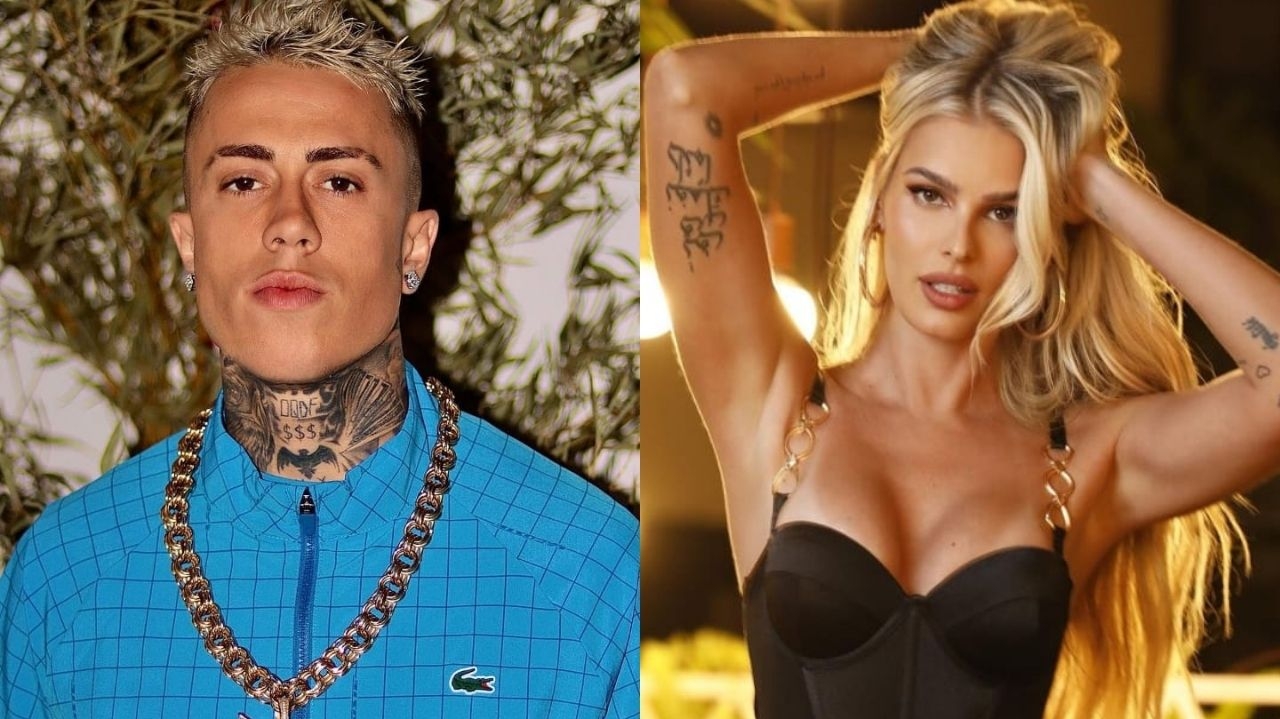 Mc Daniel e Yasmin Brunet trocam flertes em balada do Rio de Janeiro