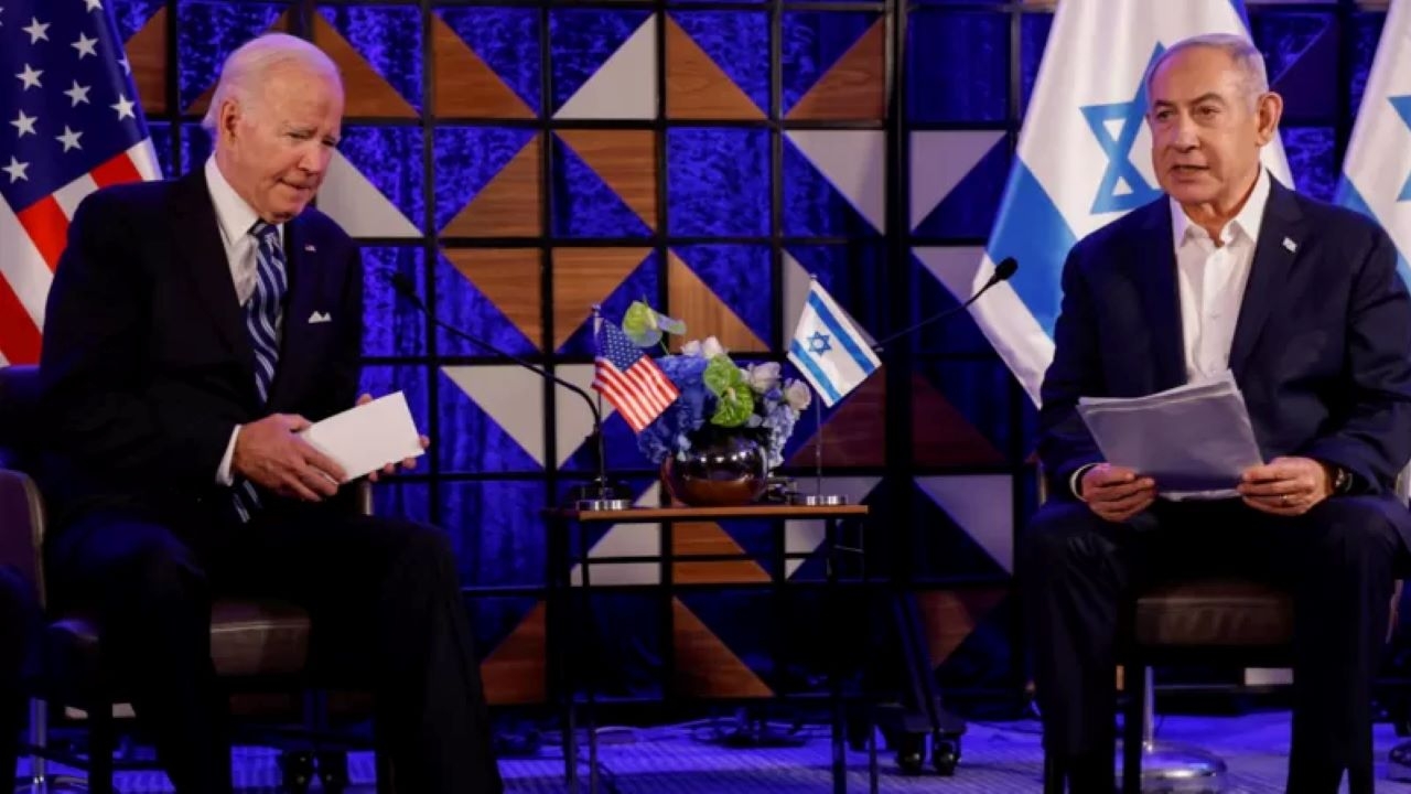 Biden desembarca em Israel para encontro com Netanyahu