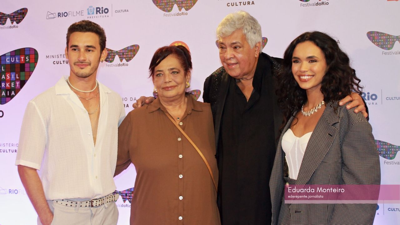 [Festival do Rio] Filipe Bragança e Giovana Cordeiro falam sobre “Meu Sangue Ferve Por Você” em première