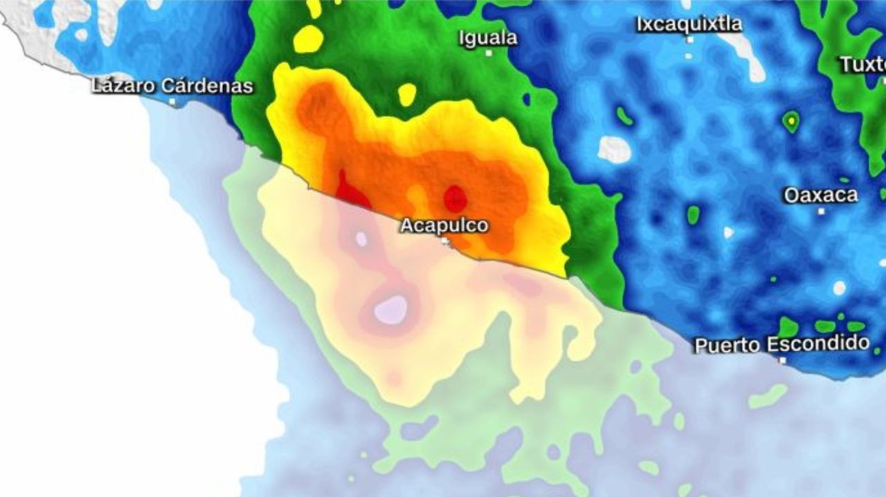 Furação Otis chega ao México com ventos de mais de 260km/h