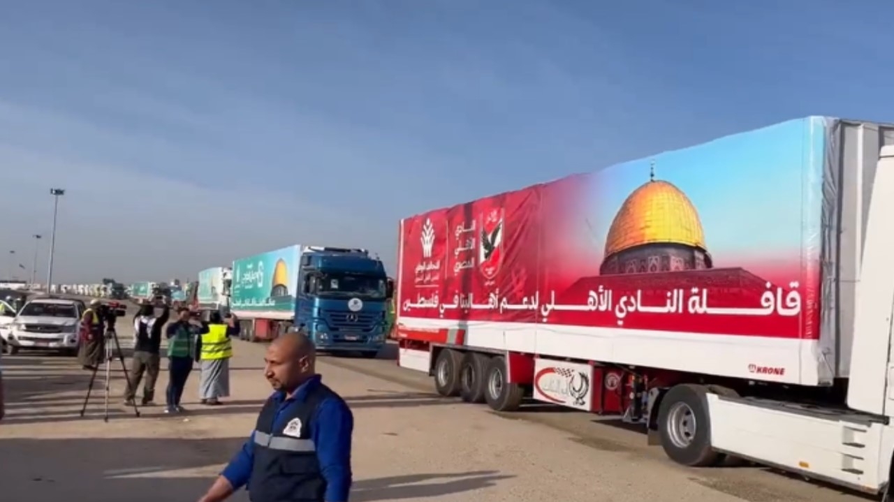 Israel afirma sobre a permissão da entrada de 470 caminhões de ajuda em Gaza