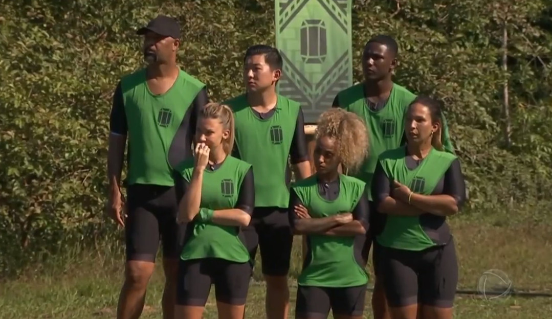 Esmeralda vence primeira prova em equipe da Ilha Record