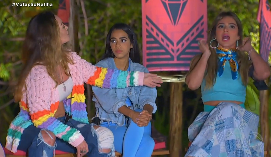 Ilha Record: Após votação, Nadja critica justificativa de Laura Keller