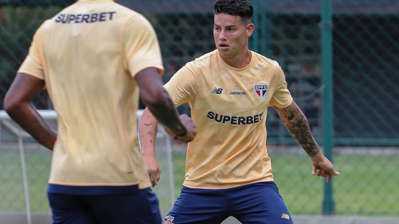 James Rodriguez é opção do São Paulo para o Campeonato Paulista